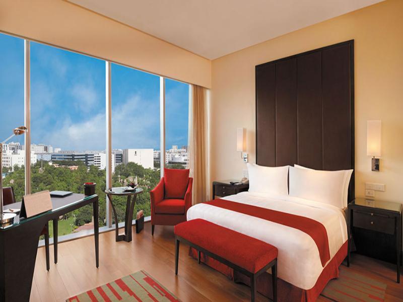 Trident Hyderabad Hotell Eksteriør bilde A room at the Taj Bengal